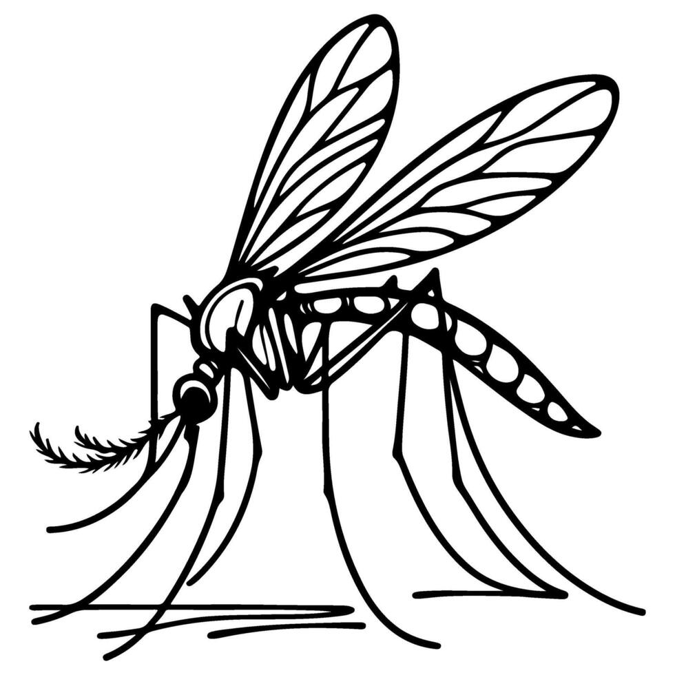 voorkomen mug bijt wereld malaria dag concept illustratie. vector