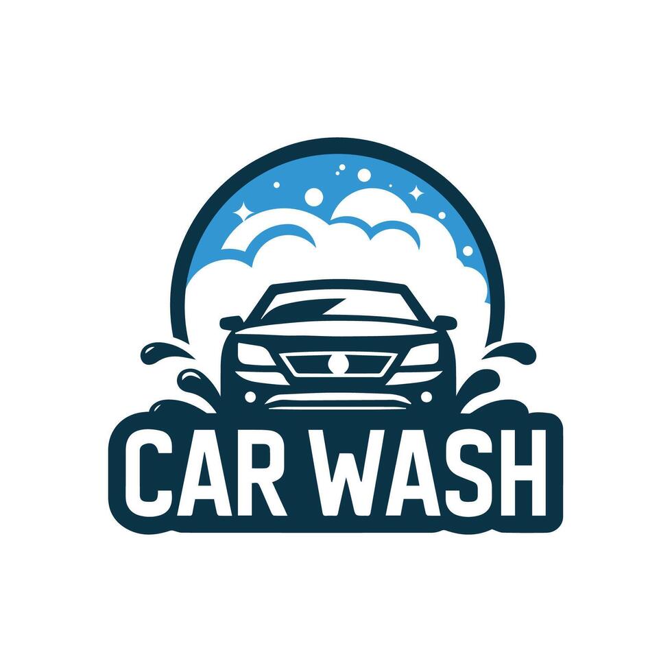 auto wassen logo ontwerpen concept vector, automotive schoonmaak logo sjabloon vector