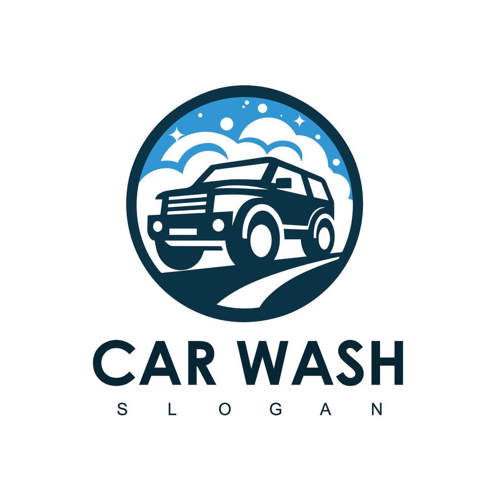 auto wassen logo ontwerpen concept vector, automotive schoonmaak logo sjabloon vector