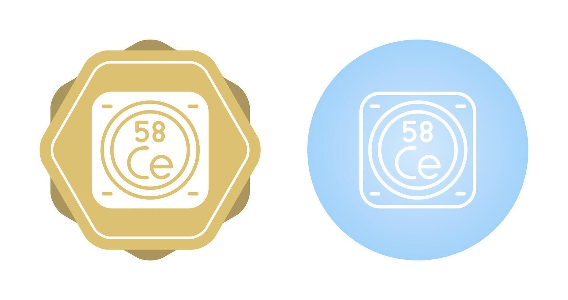 chemisch element vector icoon