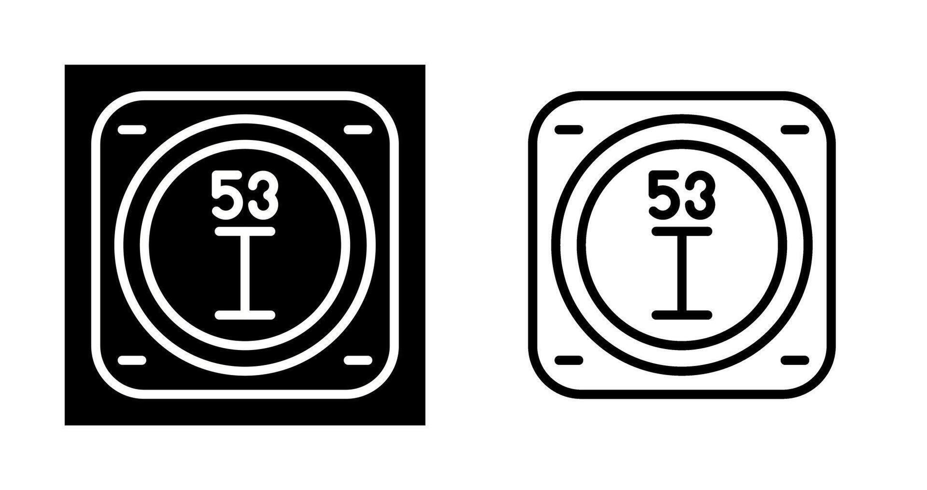 chemisch element vector icoon