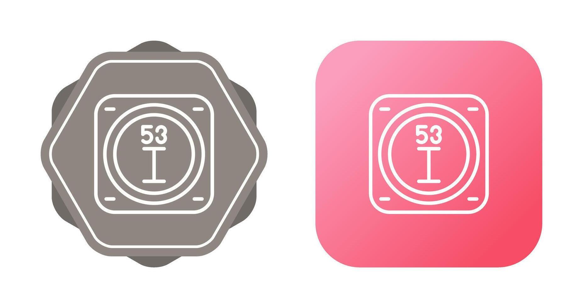 chemisch element vector icoon