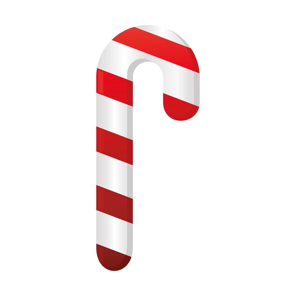 merry christmas candy cane vector design