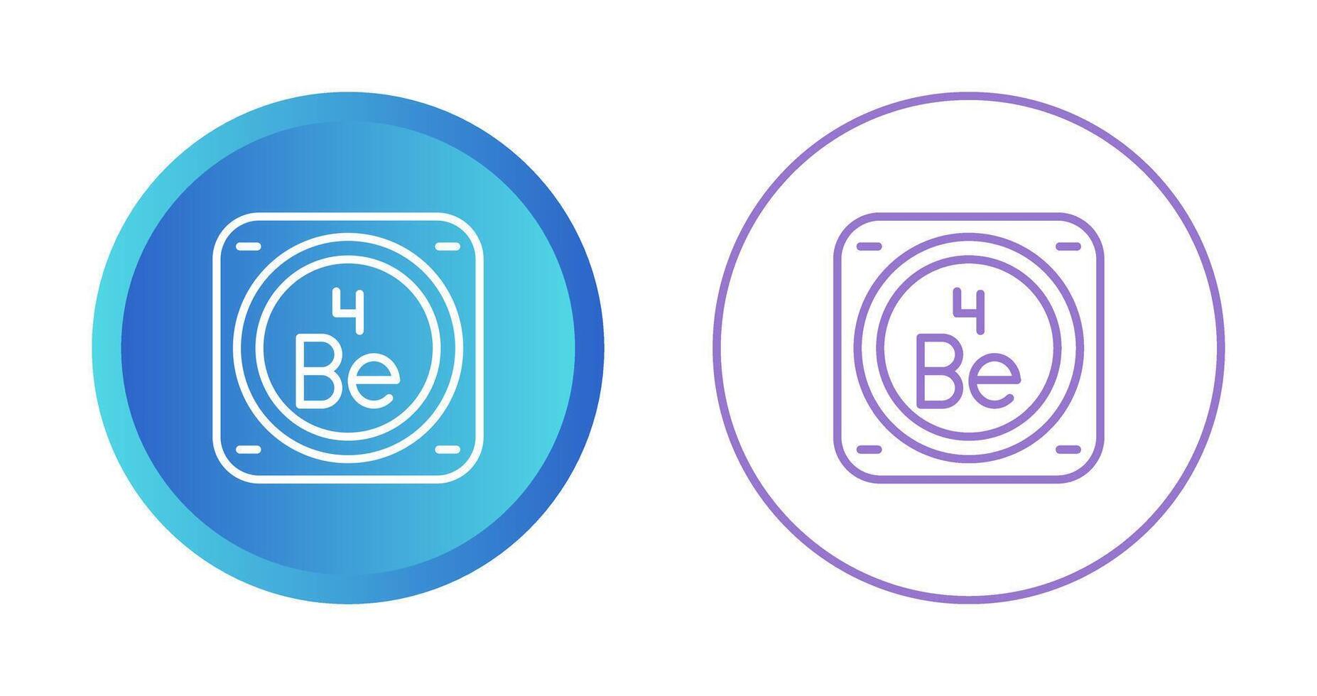 chemisch element vector icoon