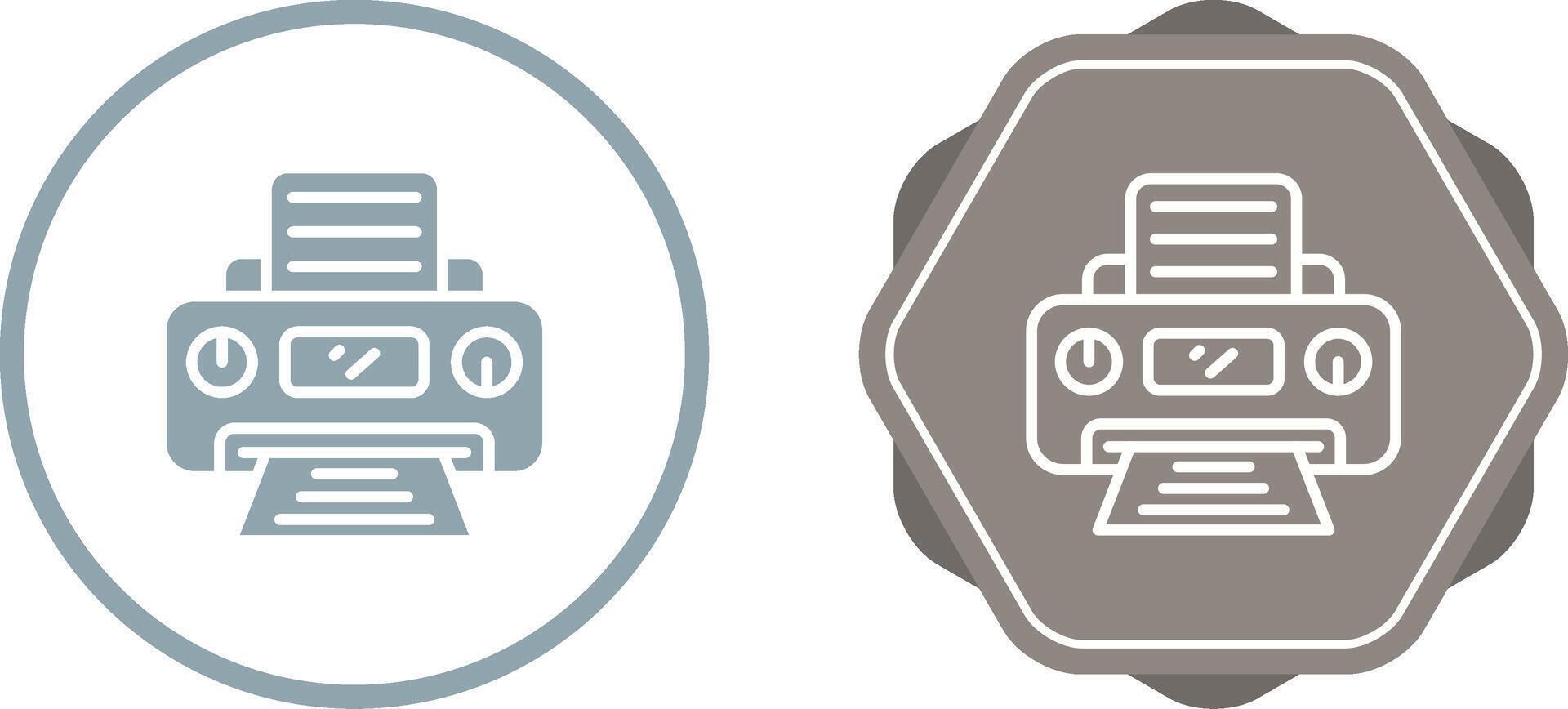 printer vector pictogram