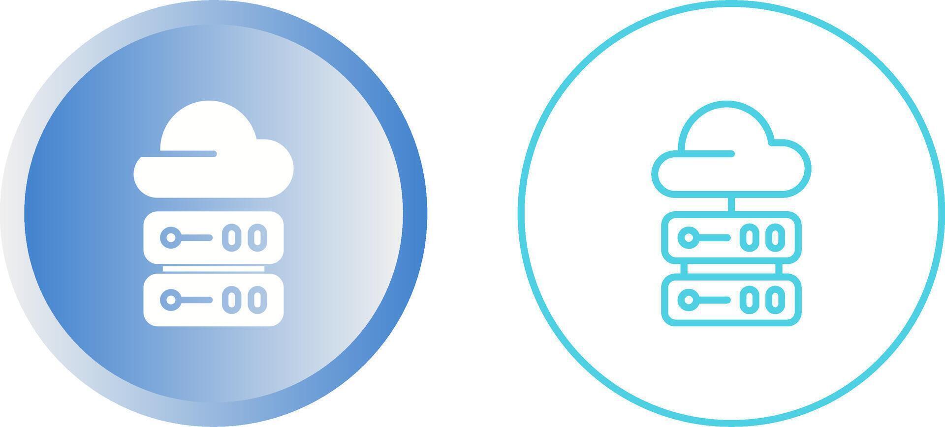 cloud computing vector icon