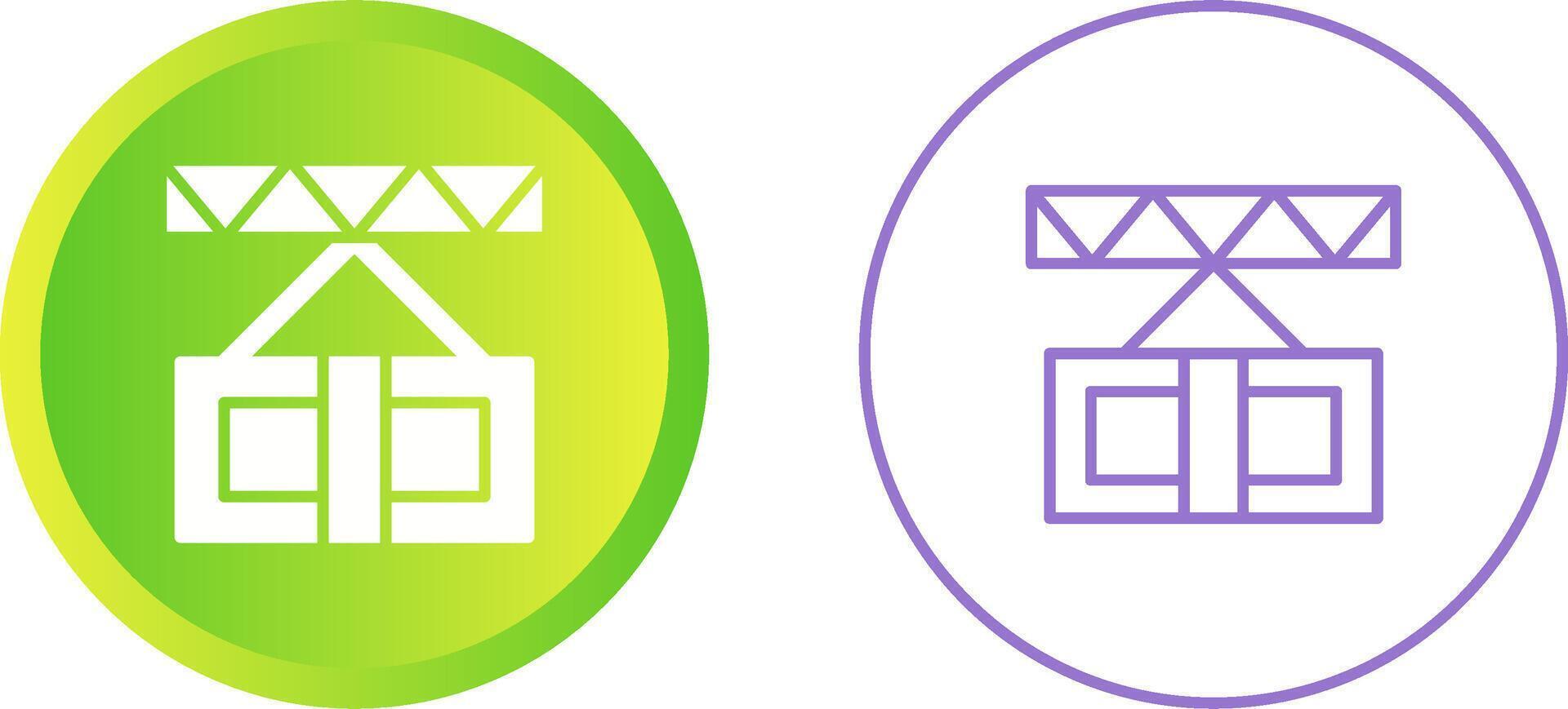 kraan vector pictogram