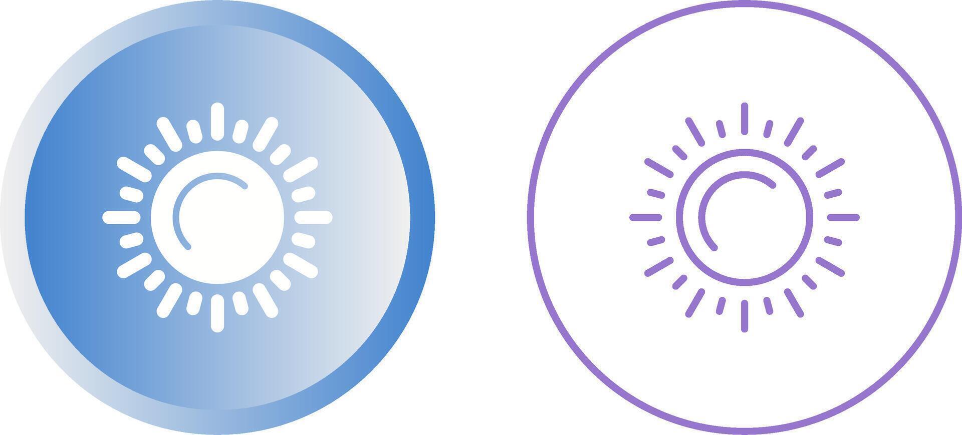 zon vector pictogram