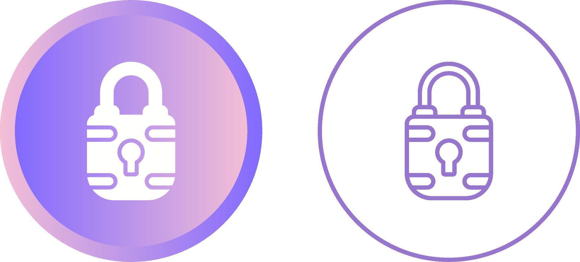 hangslot vector pictogram