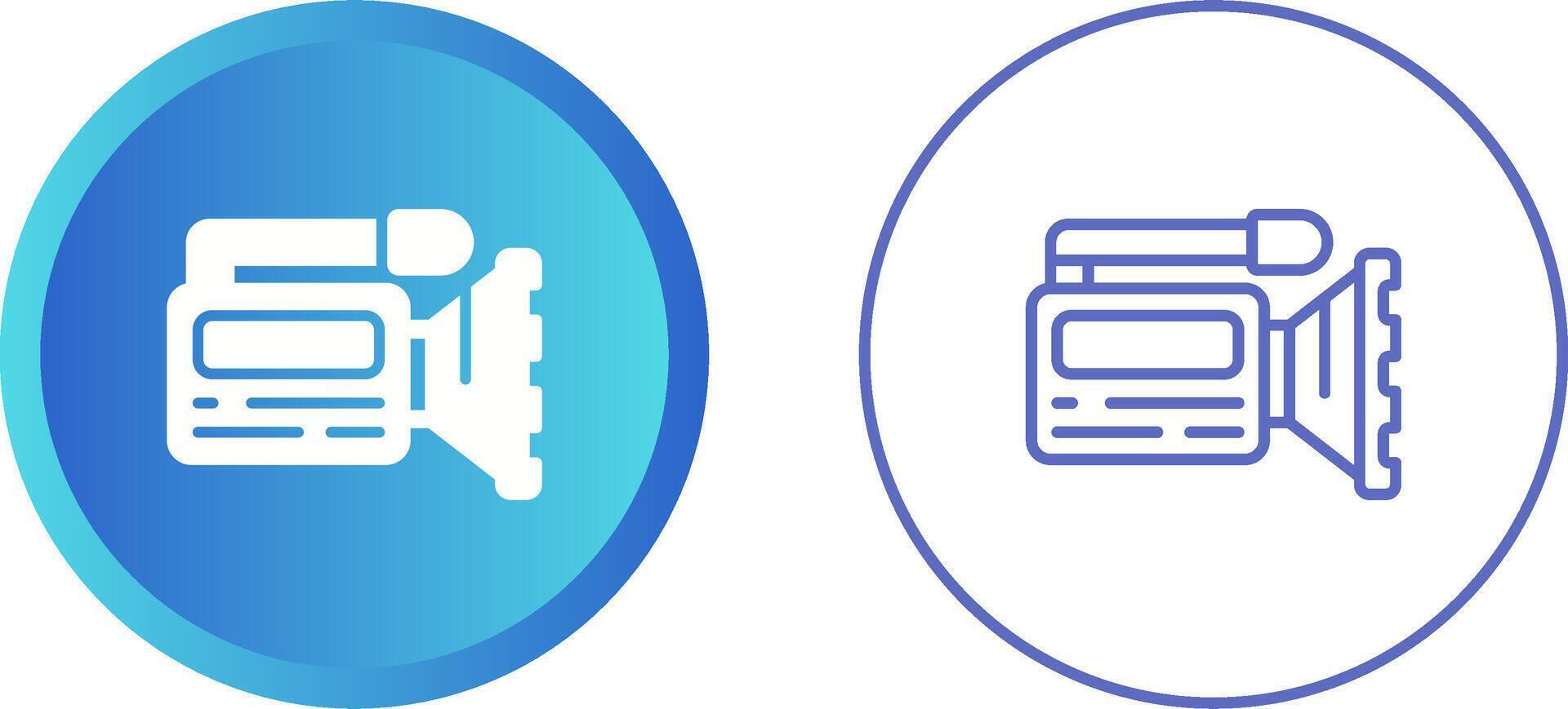 camcorder vector pictogram