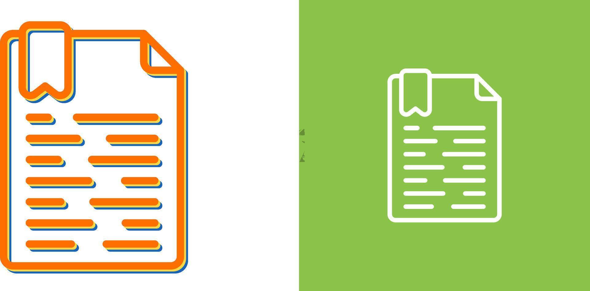 document vector pictogram