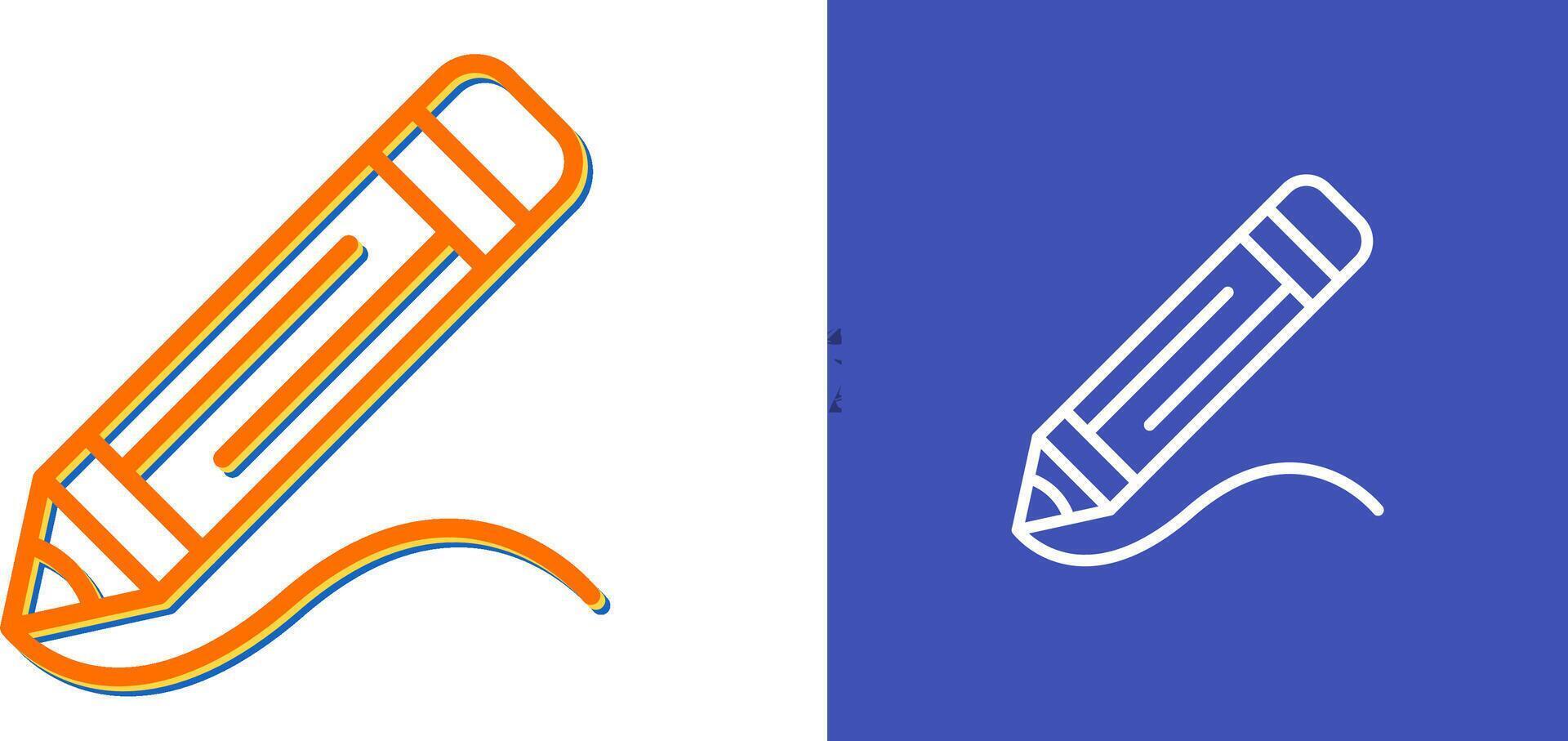 potlood vector pictogram