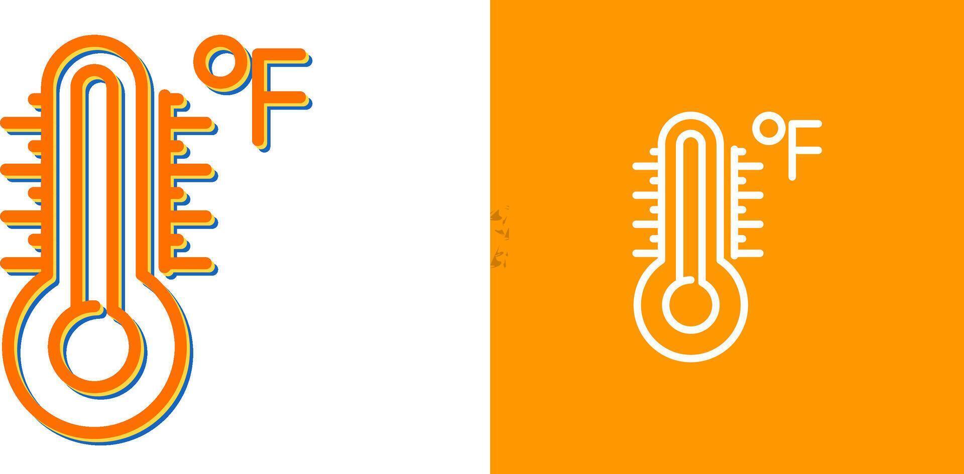 thermometer vector pictogram