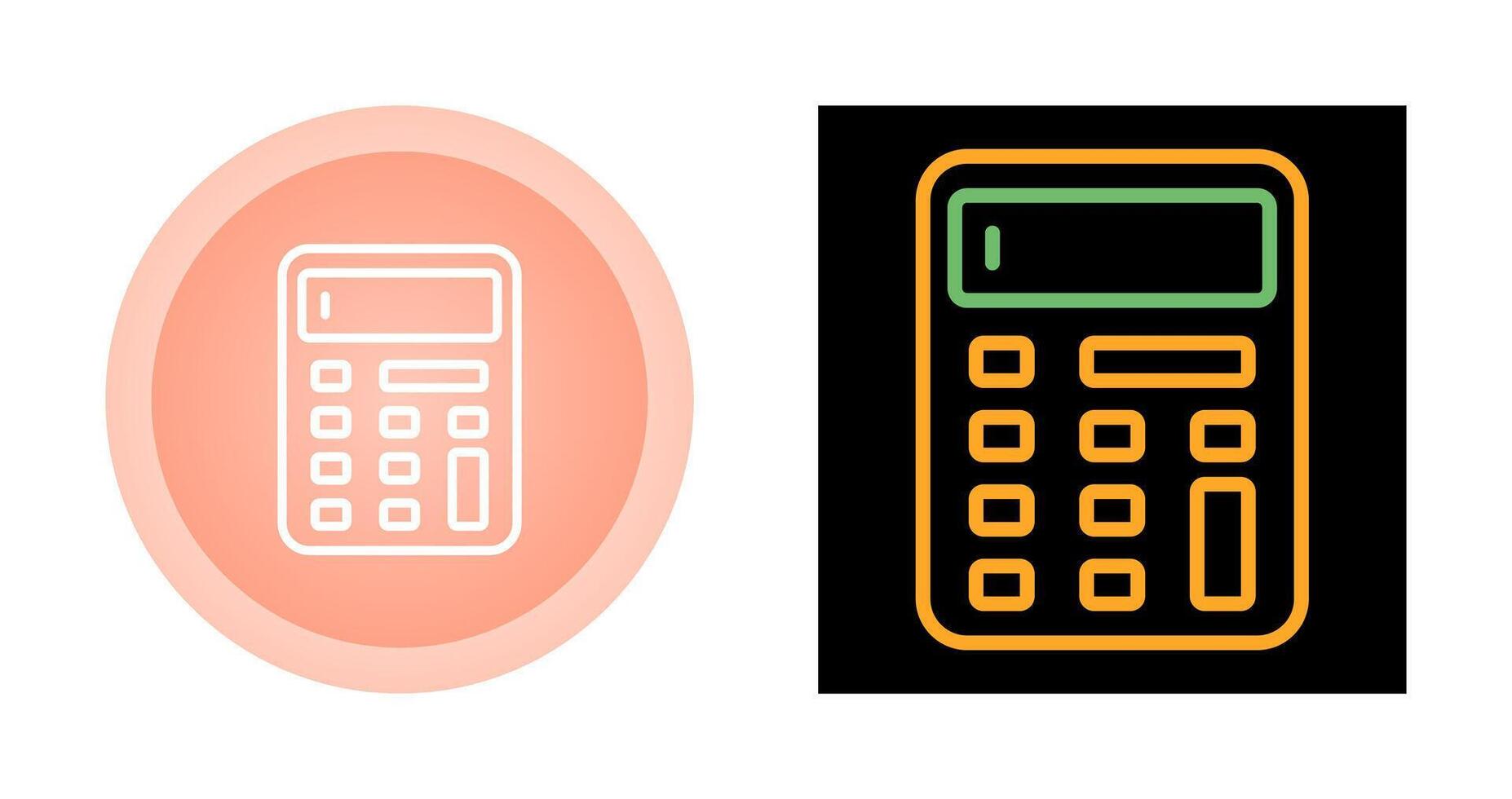 rekenmachine vector pictogram