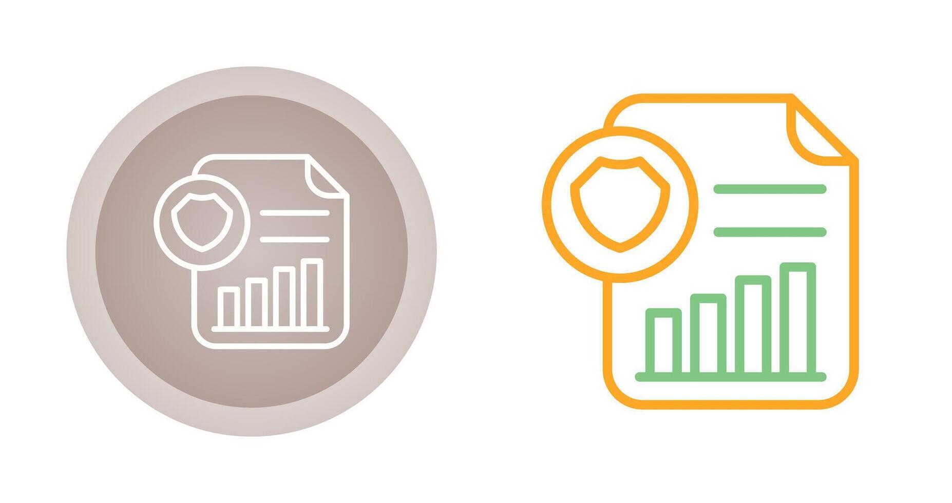 privacy analytics vector icoon