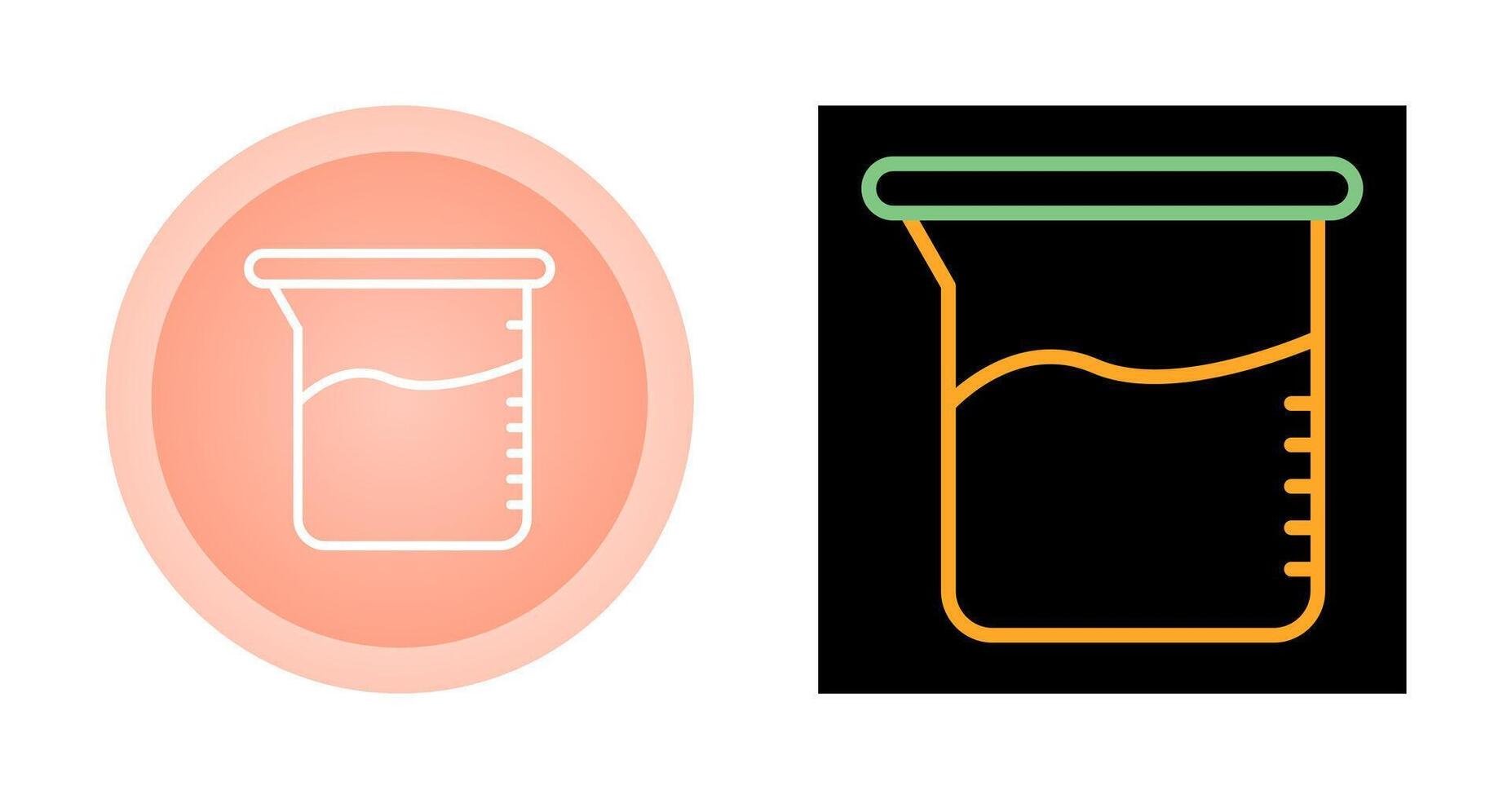 beker vector pictogram