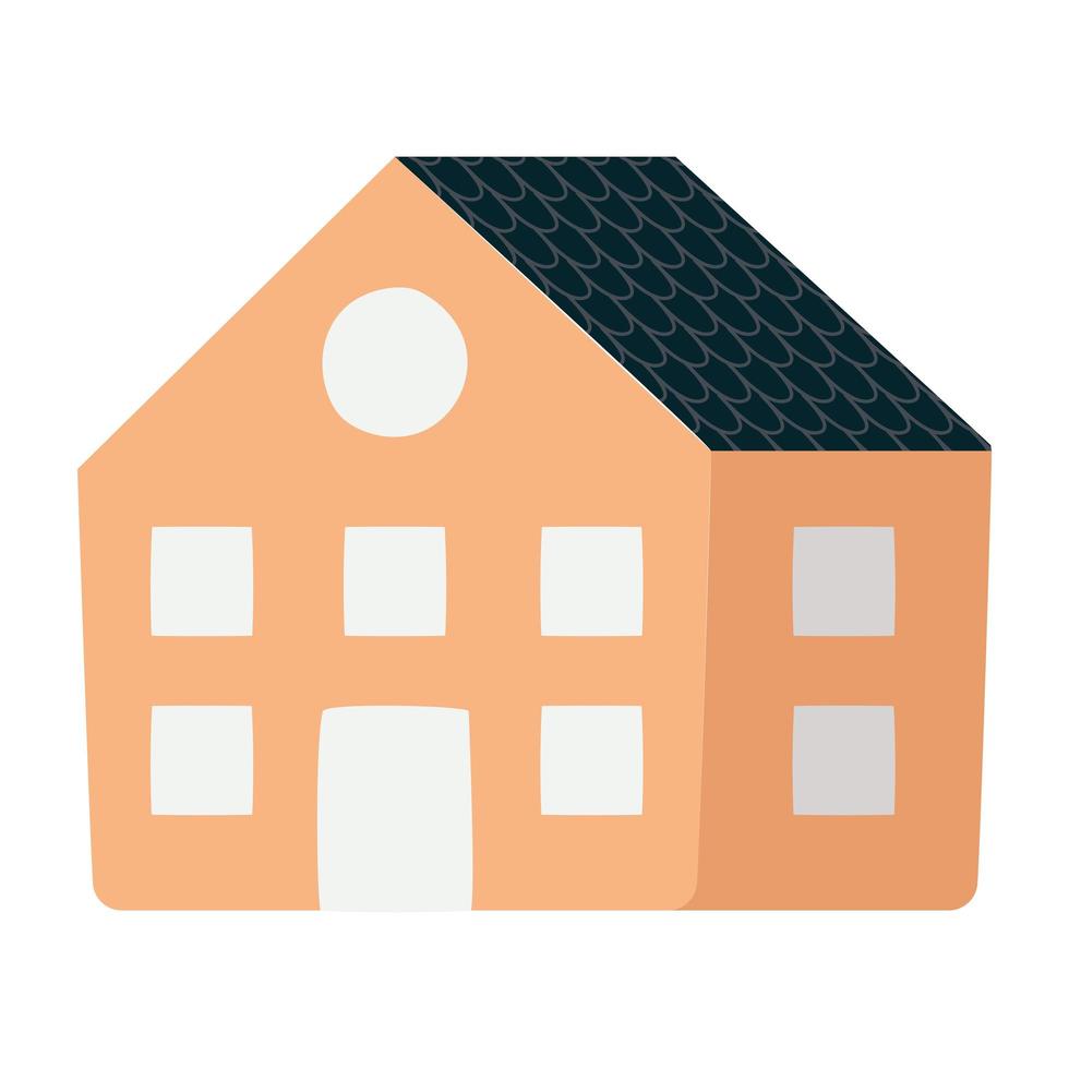 mooie huis illustratie vector