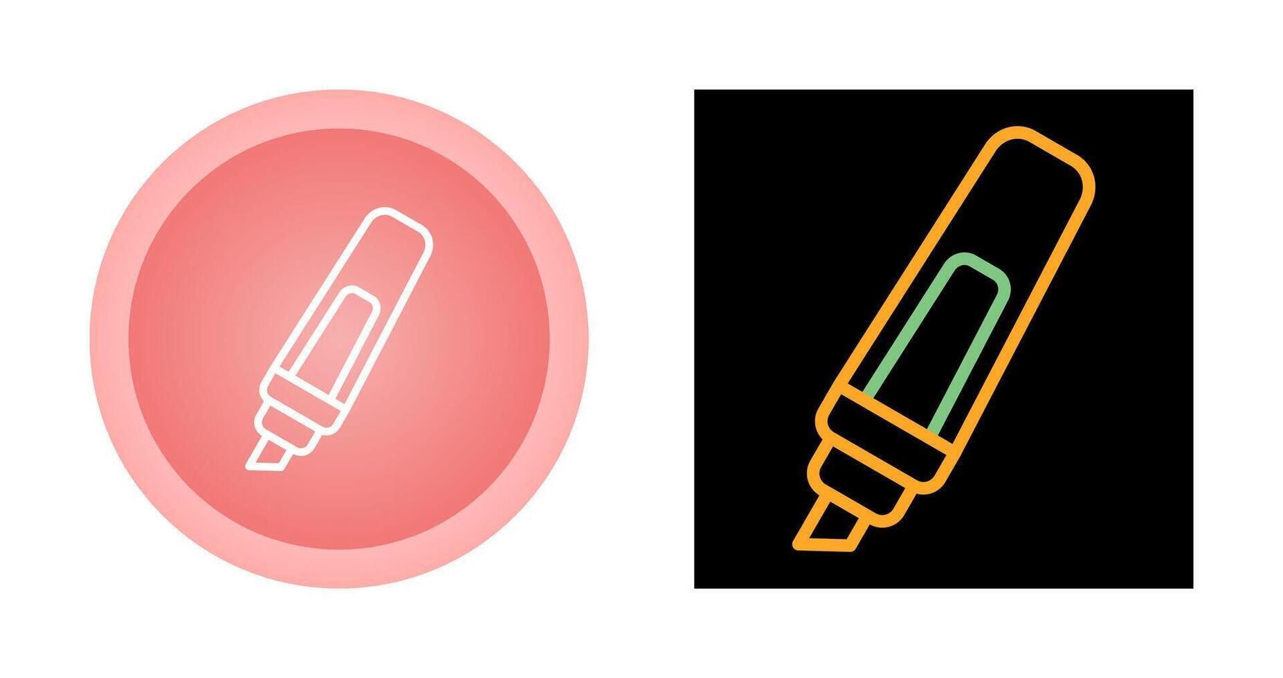 markeerstift vector pictogram