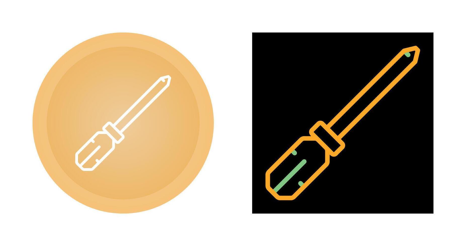 schroevedraaier vector icoon