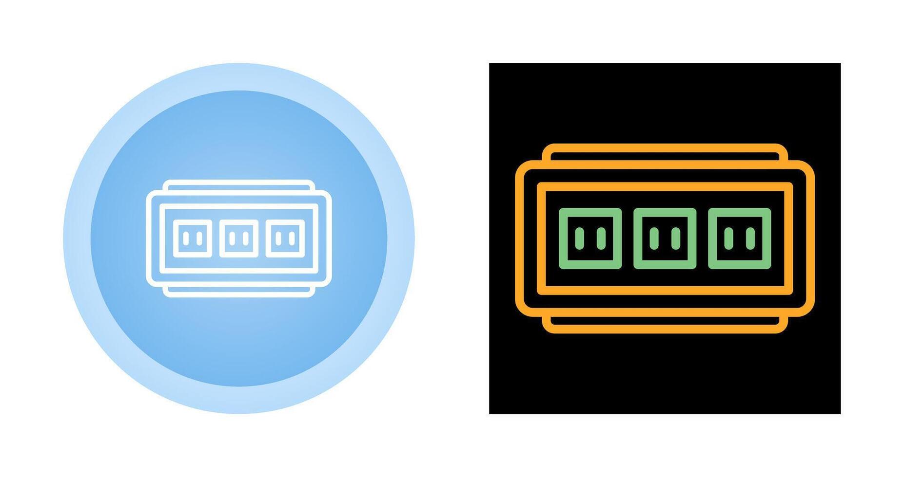 stopcontact vector pictogram