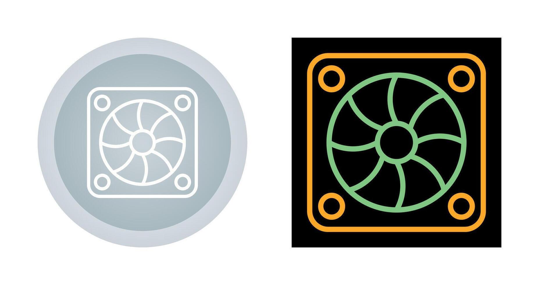 ventilator vector pictogram