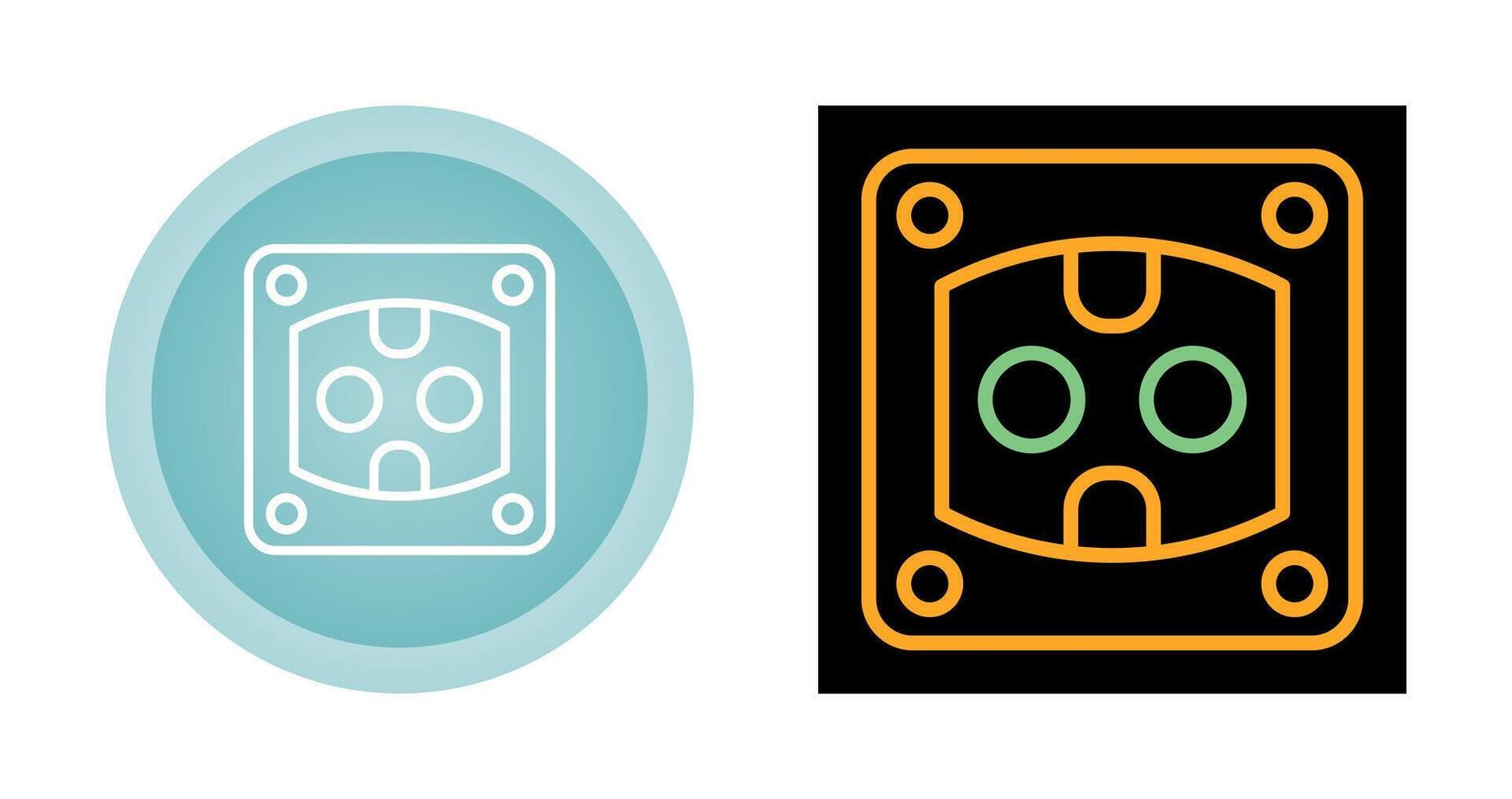 stopcontact vector pictogram