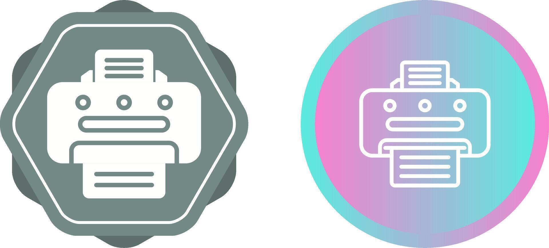 printer vector pictogram