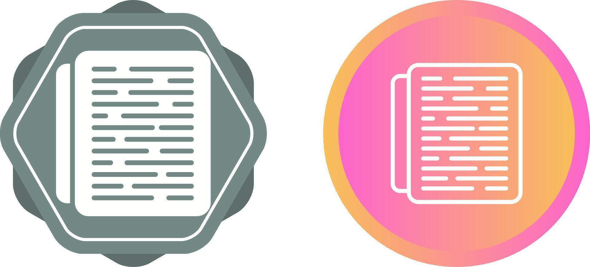 document vector pictogram