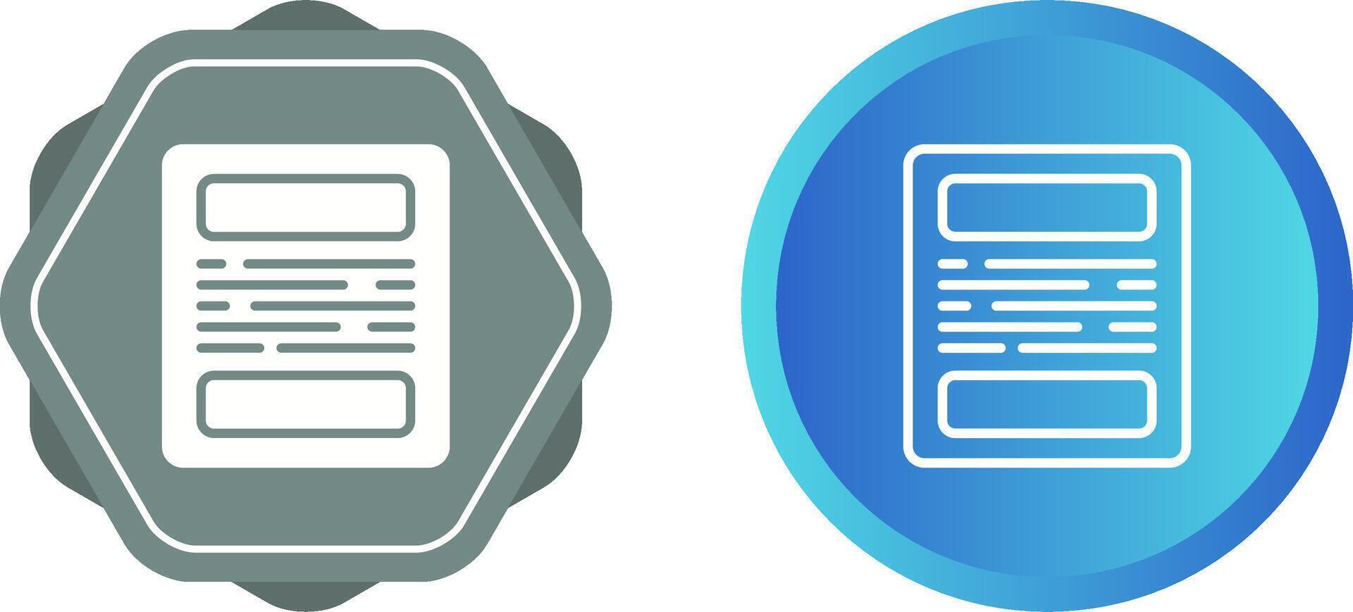 document vector pictogram