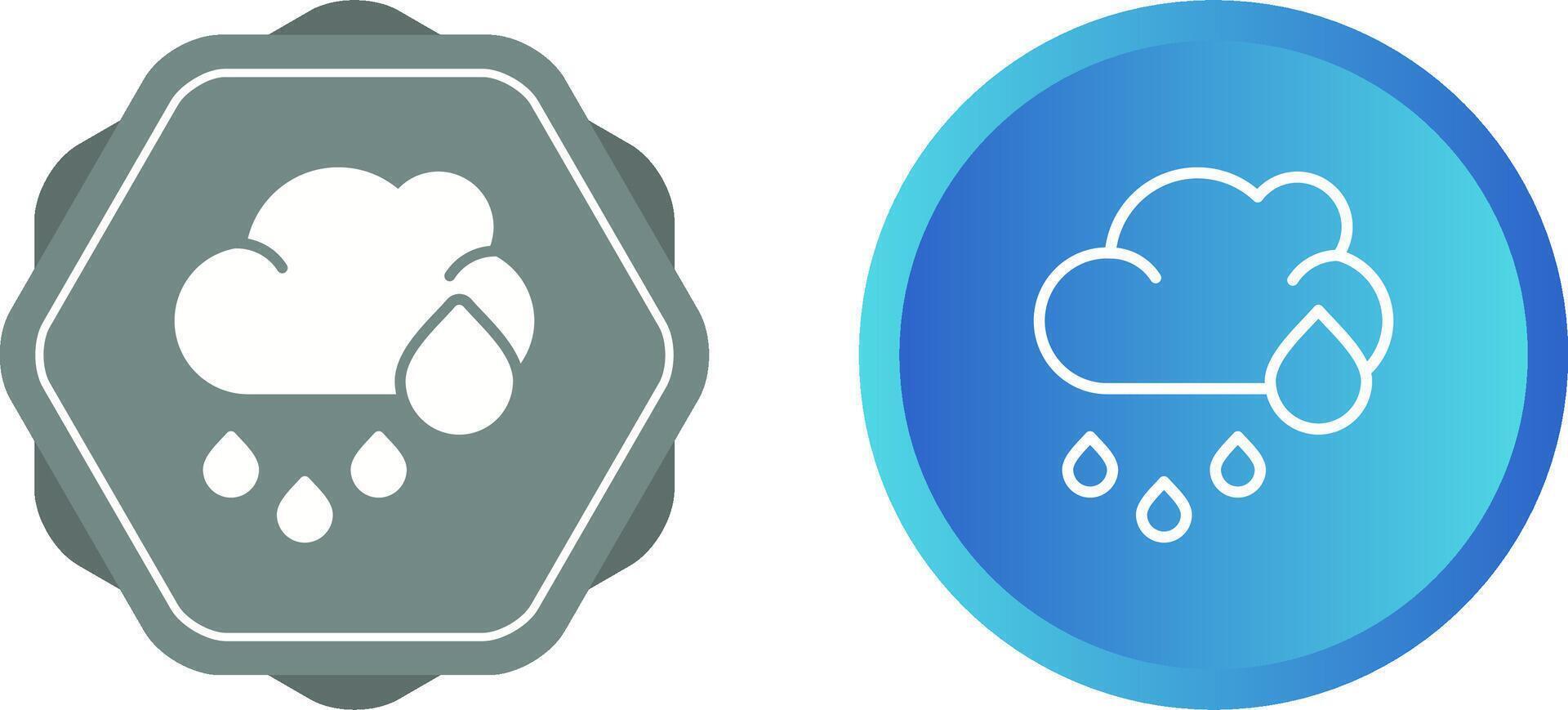 wolk vector pictogram