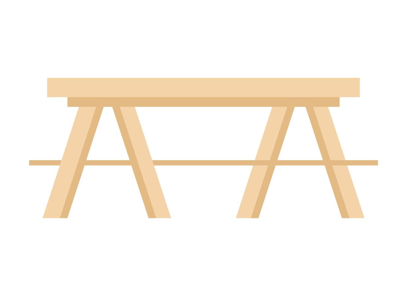 achtertuin tafel illustratie vector