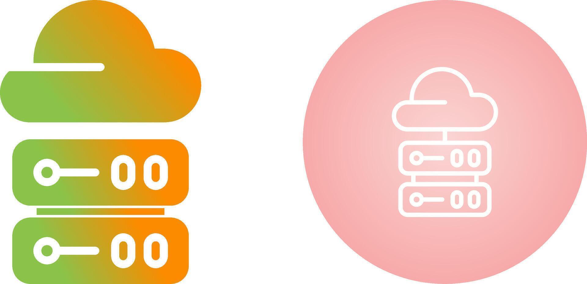 cloud computing vector icon