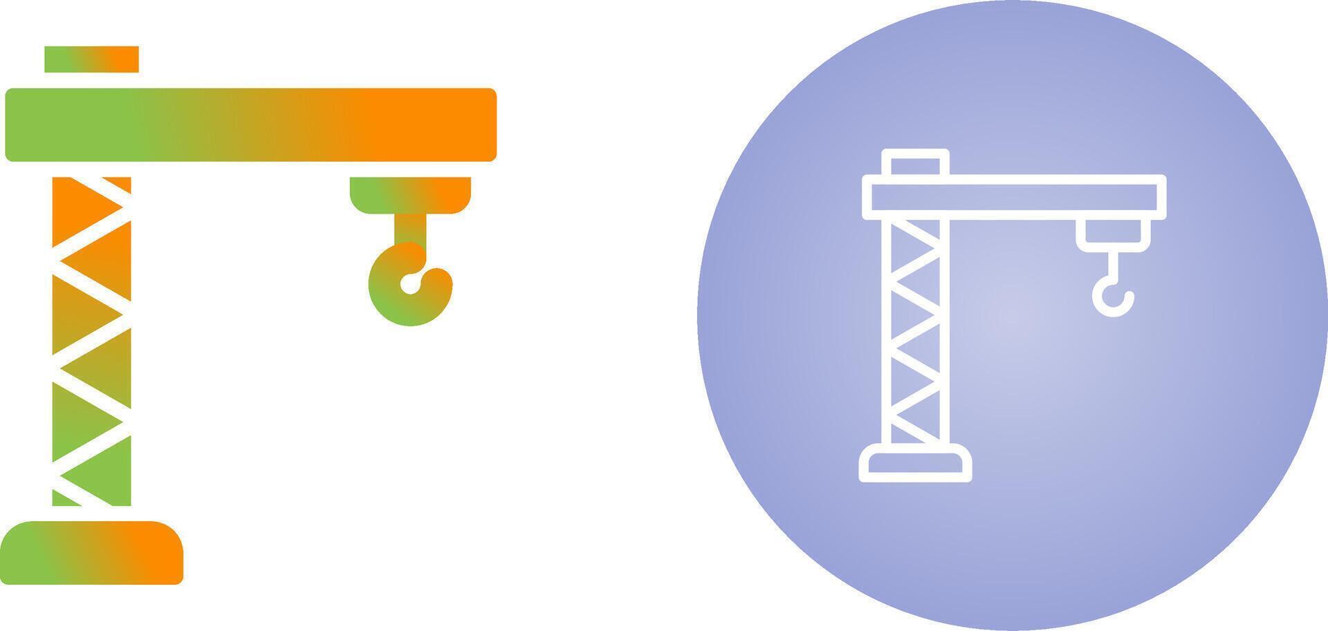 kraan vector pictogram