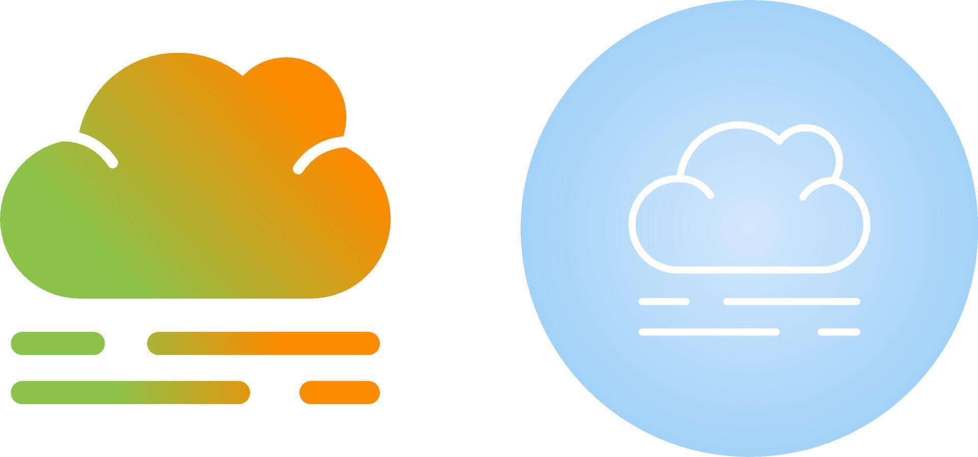 wolk vector pictogram