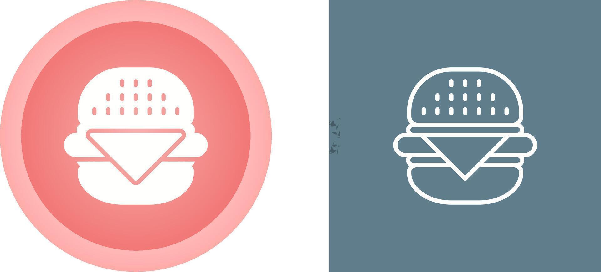 hamburger vector pictogram