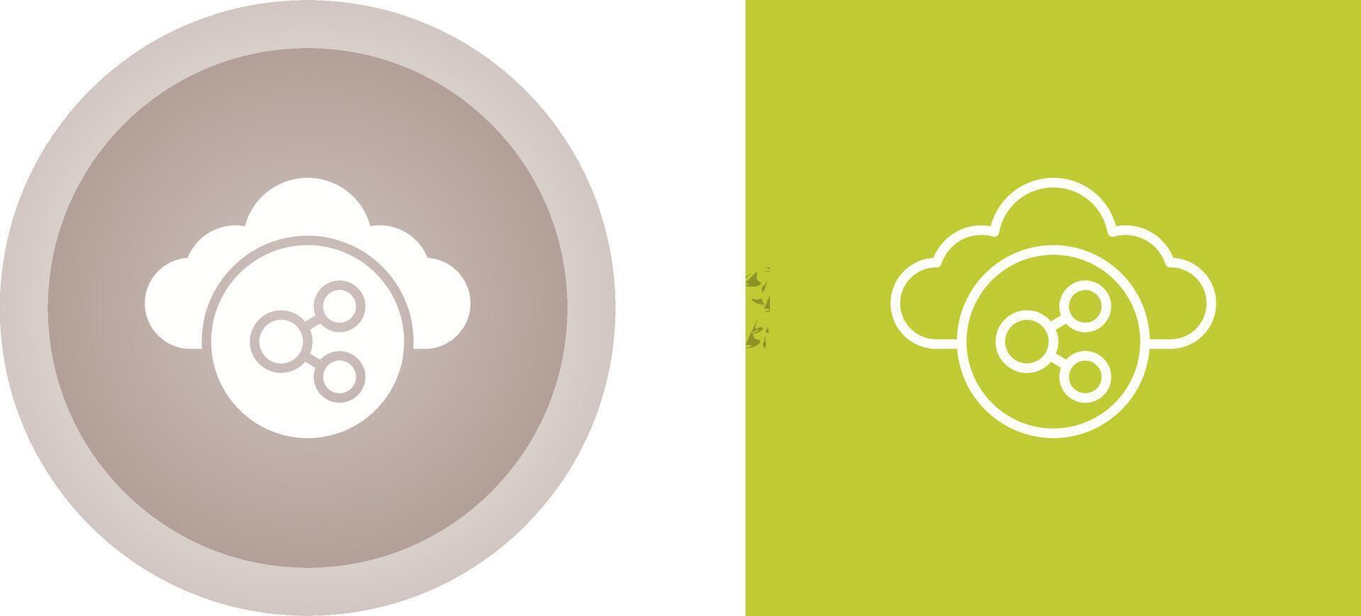 cloud computing vector icon