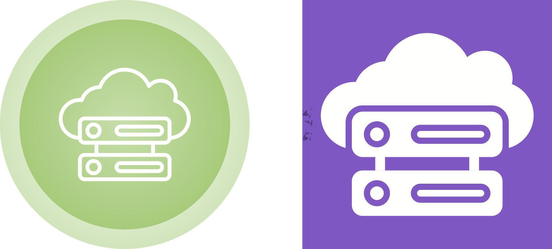 cloud computing vector icon