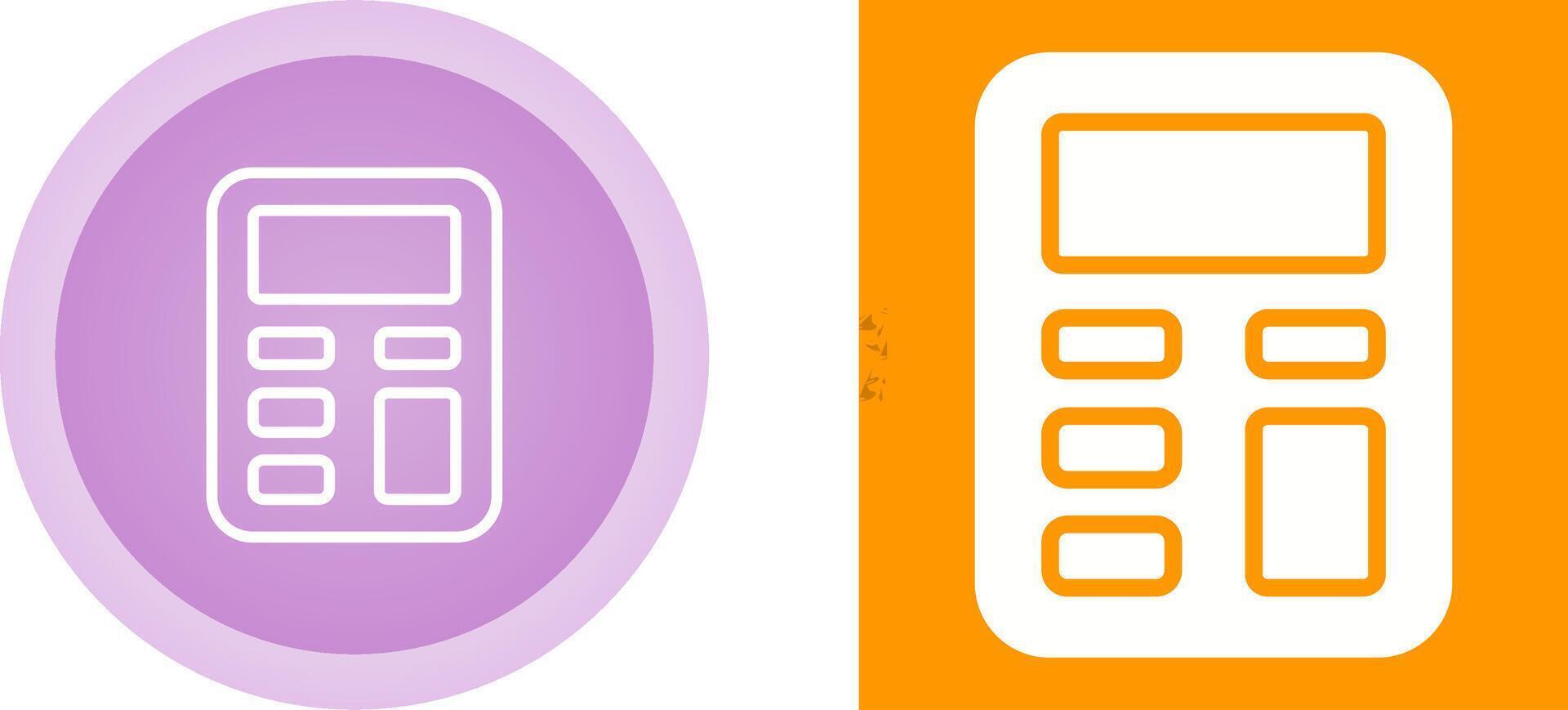 rekenmachine vector pictogram