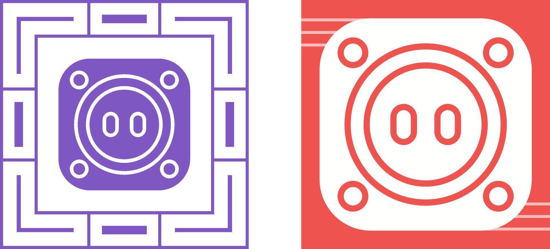 stopcontact vector pictogram