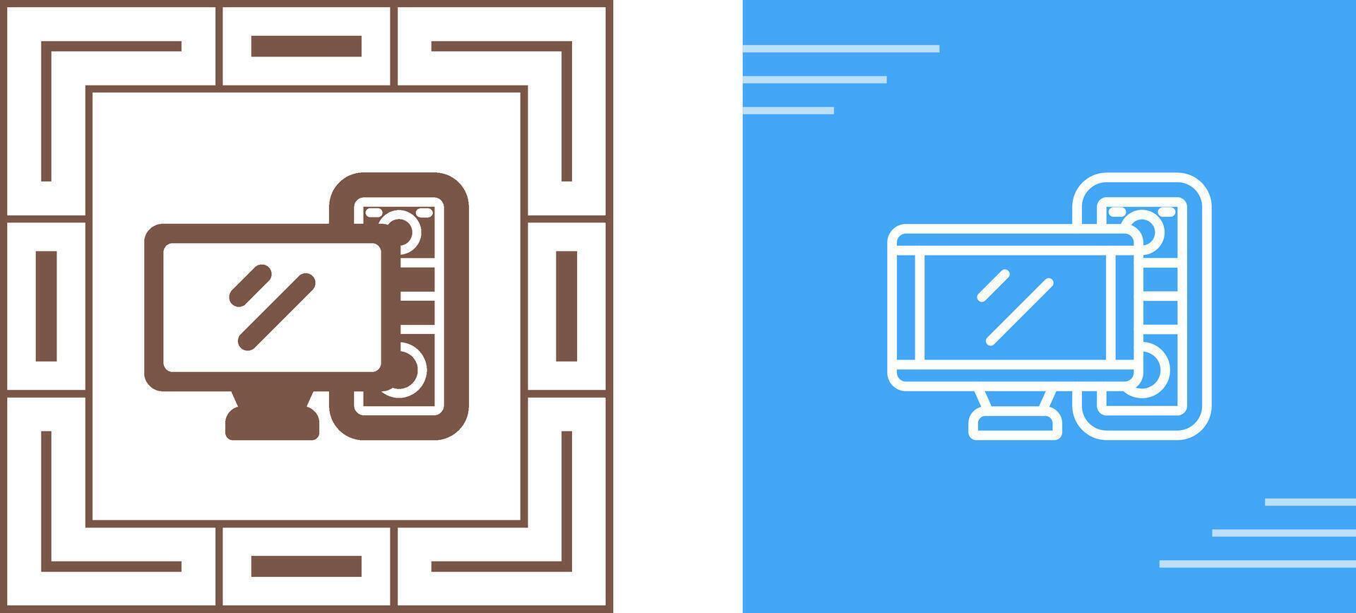 computer vector pictogram