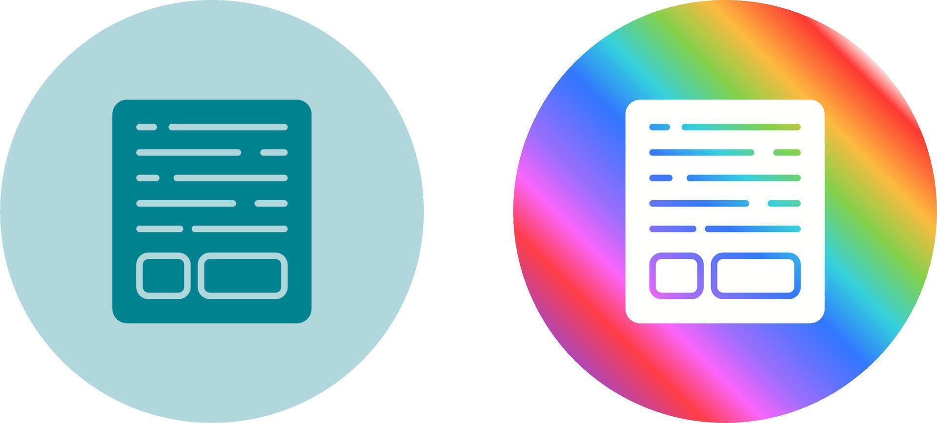 document vector pictogram