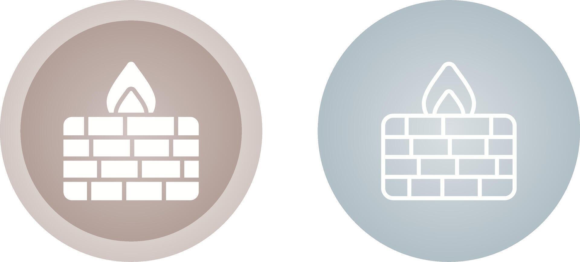 firewall vector pictogram