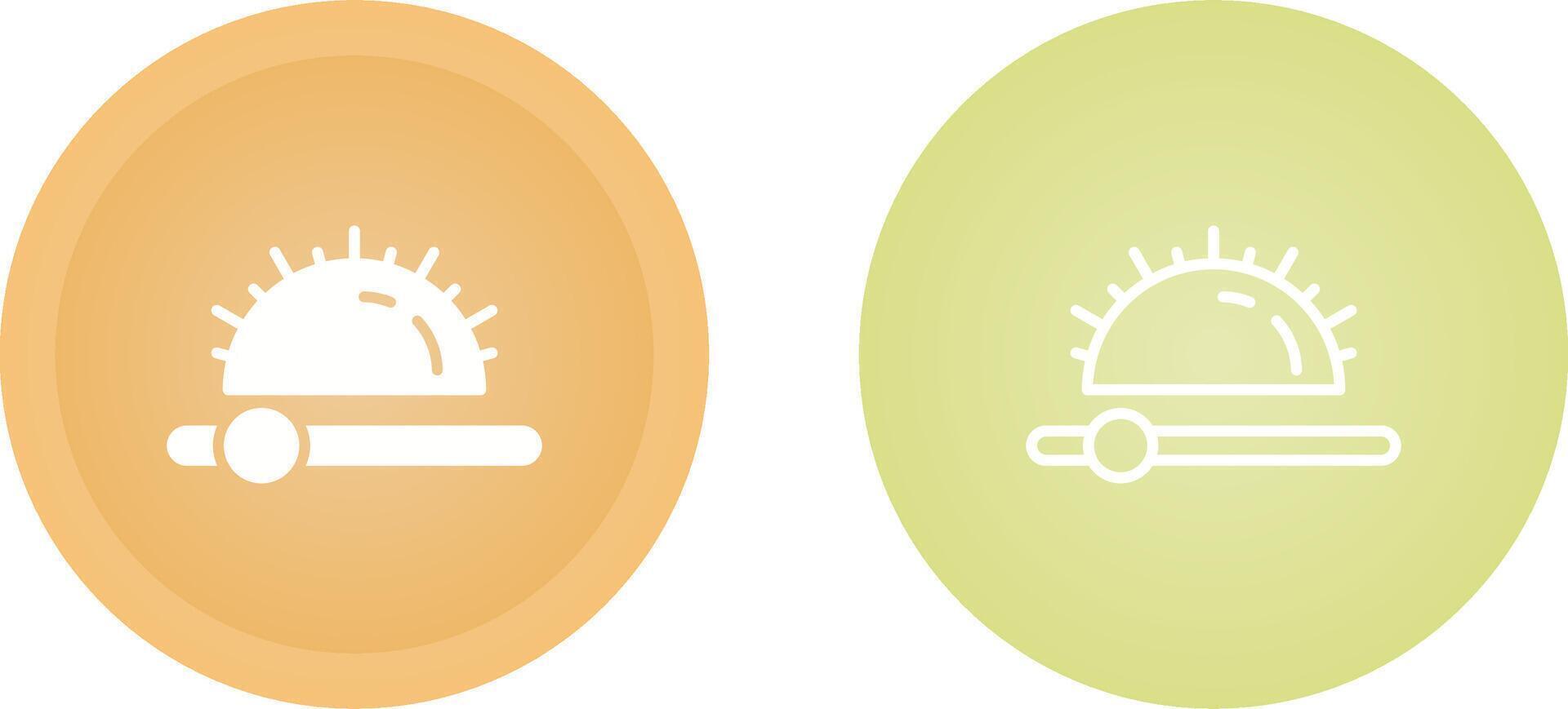 helderheid vector pictogram