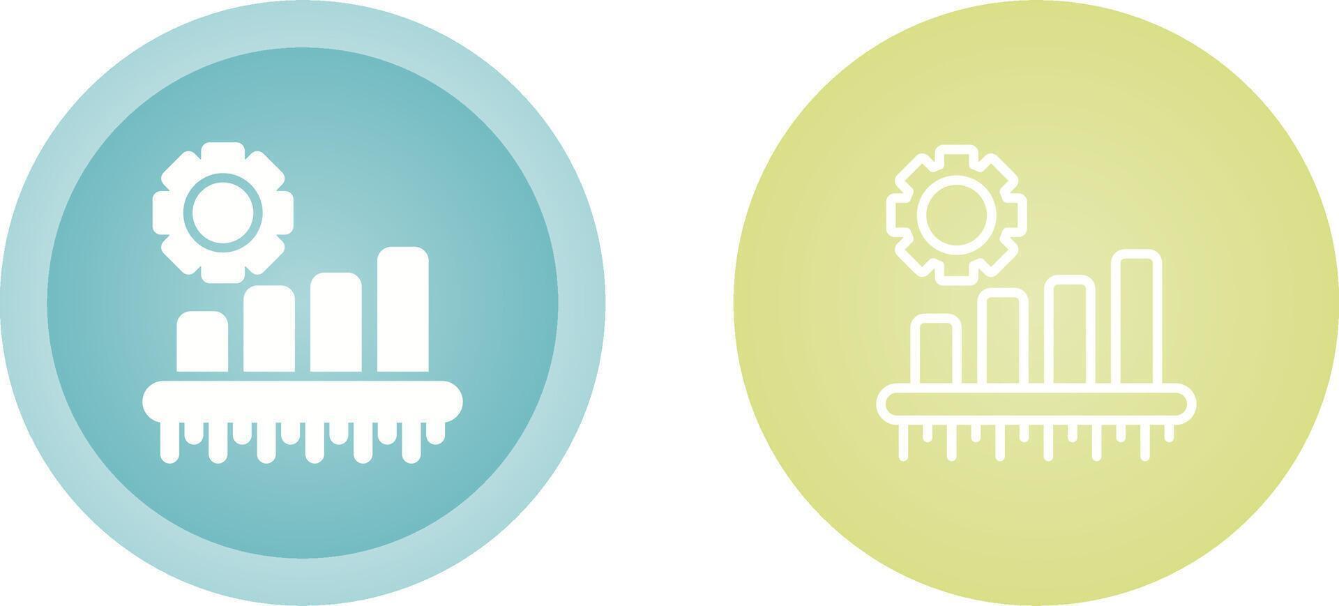 bar diagram vector icoon