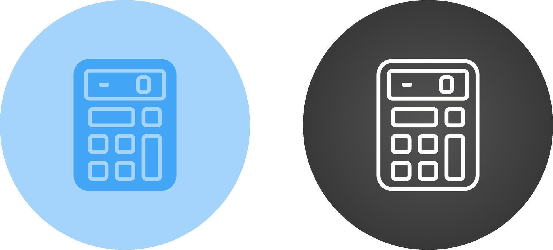 rekenmachine vector pictogram