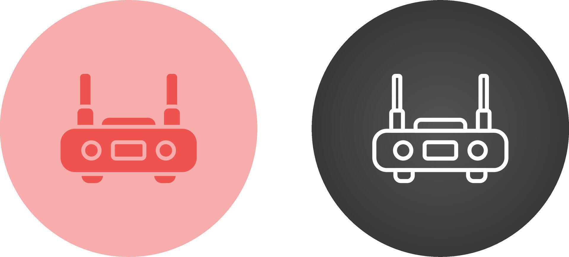 router vector pictogram