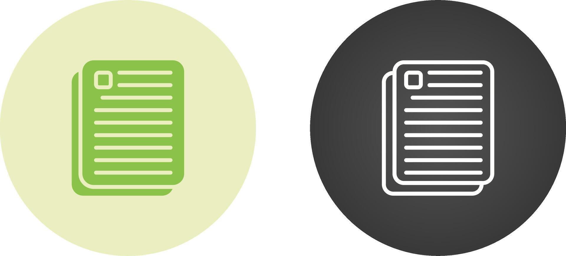 document vector pictogram