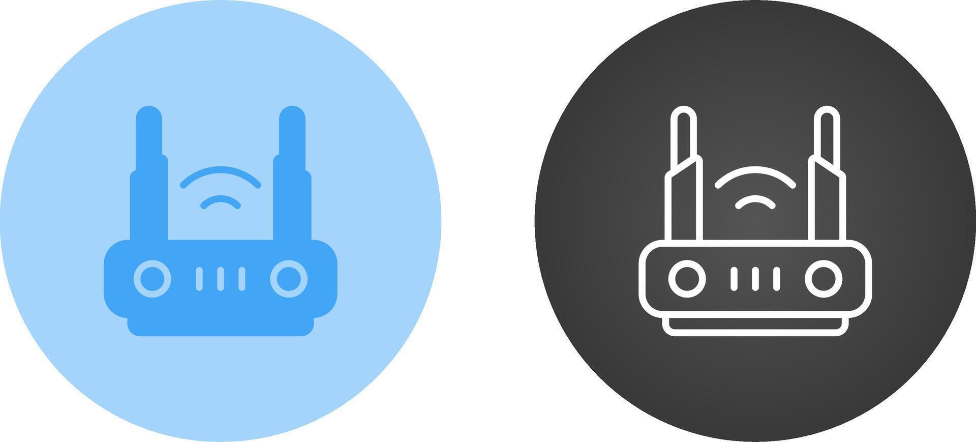 router vector pictogram