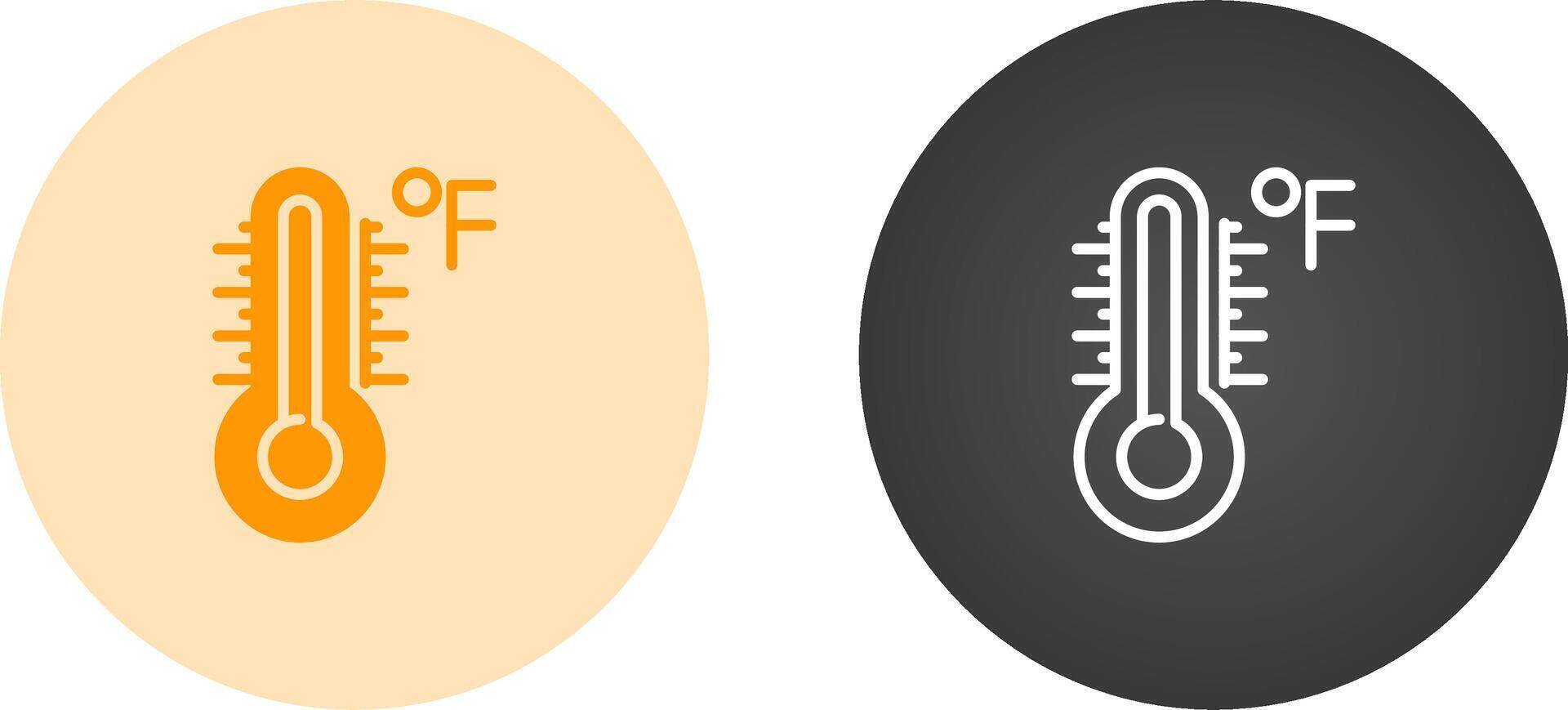 thermometer vector pictogram