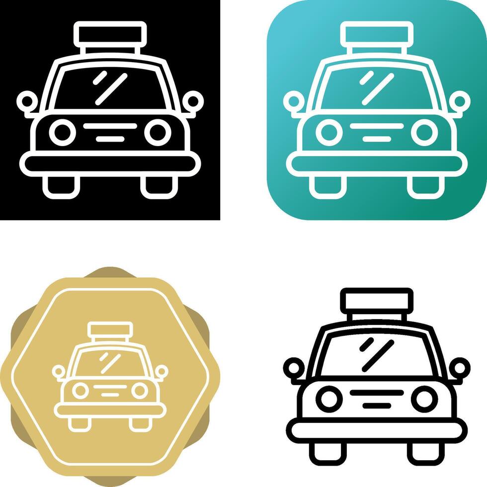 taxi vector icoon